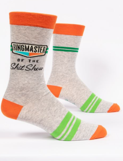 Men’s Crew Socks Ringmaster Sh*t Show