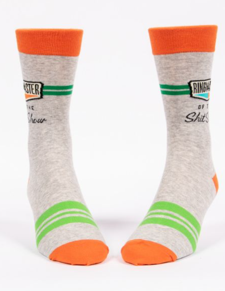 Men’s Crew Socks Ringmaster Sh*t Show