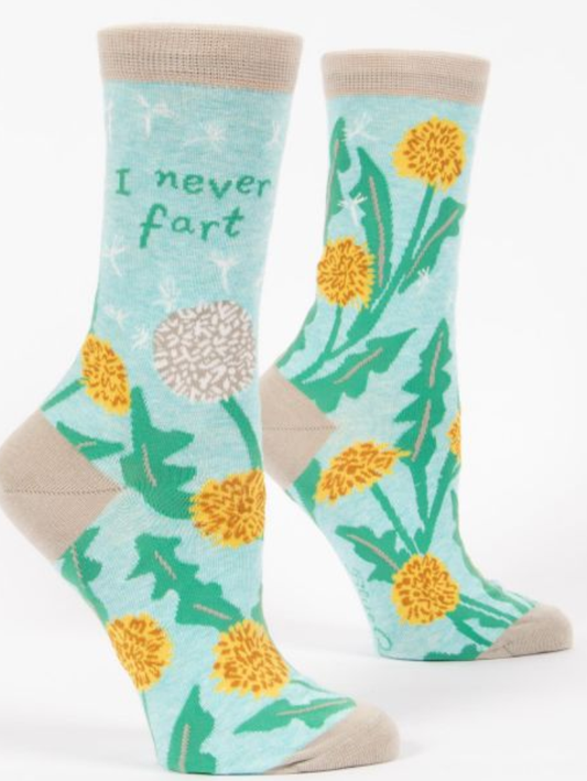 Women’s Crew Socks I Never Fart