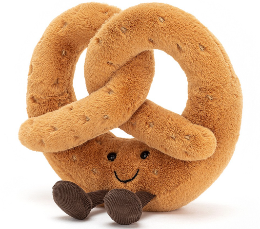 Amuseable Pretzel Plush Toy