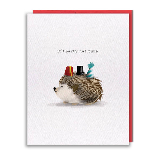 Party Hat Time Card