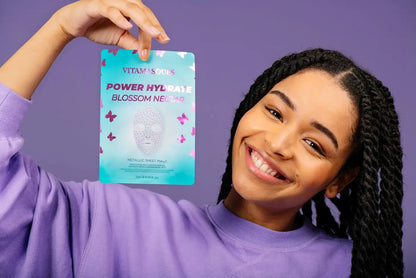 Power Hydrate Blossom Nectar Metallic Face Sheet Mask