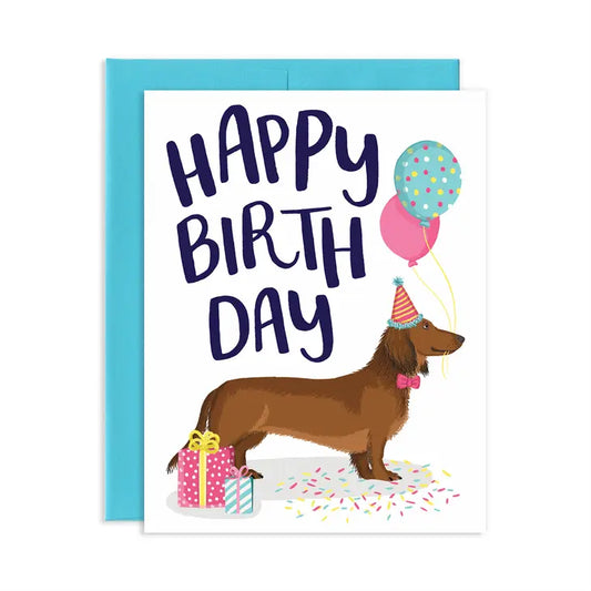 Birthday Dog Greeting Card