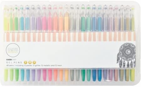 Set of 48 Gel Pens