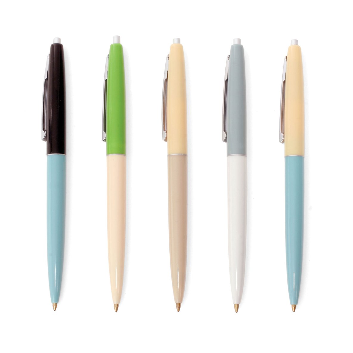 Retro Pen Set of 5