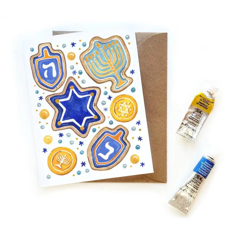 Hanukkah Cookies Card