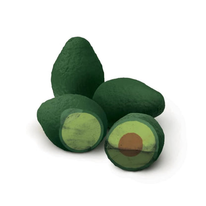 Avocado Erasers