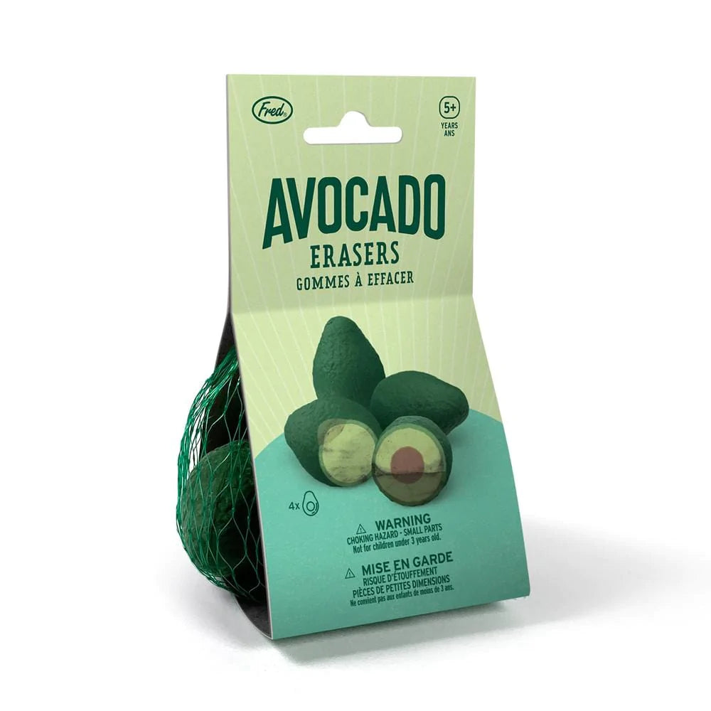 Avocado Erasers