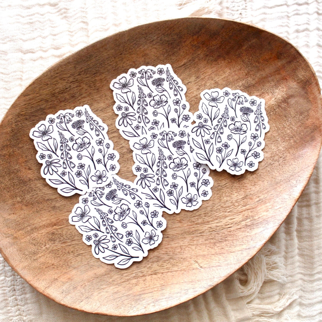 S19 Pressed Florals Sticker