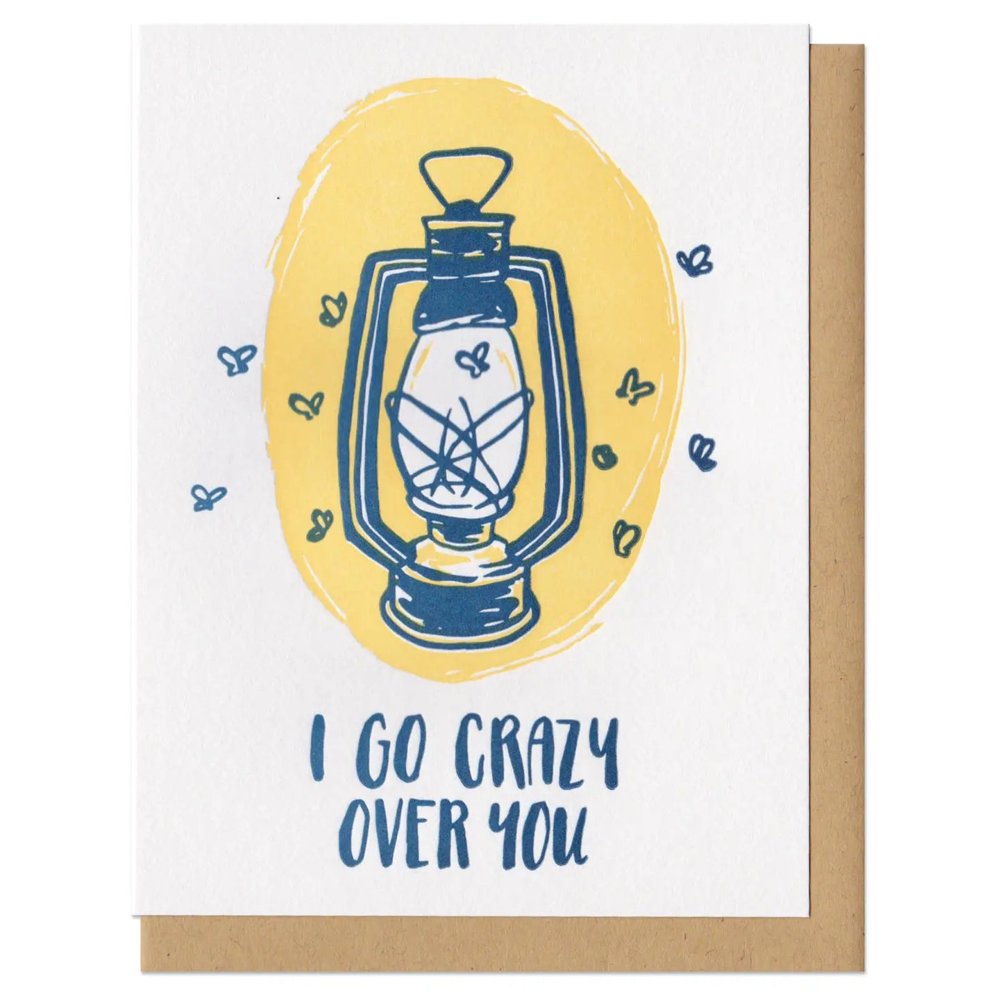 I Go Crazy Over You Greeting Card