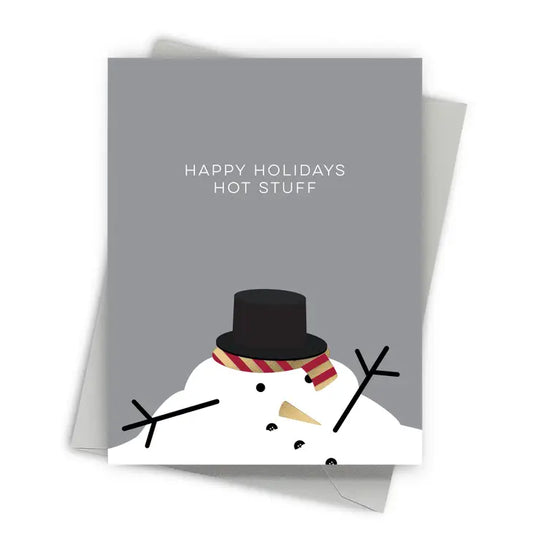 Melted Man Holiday Cards