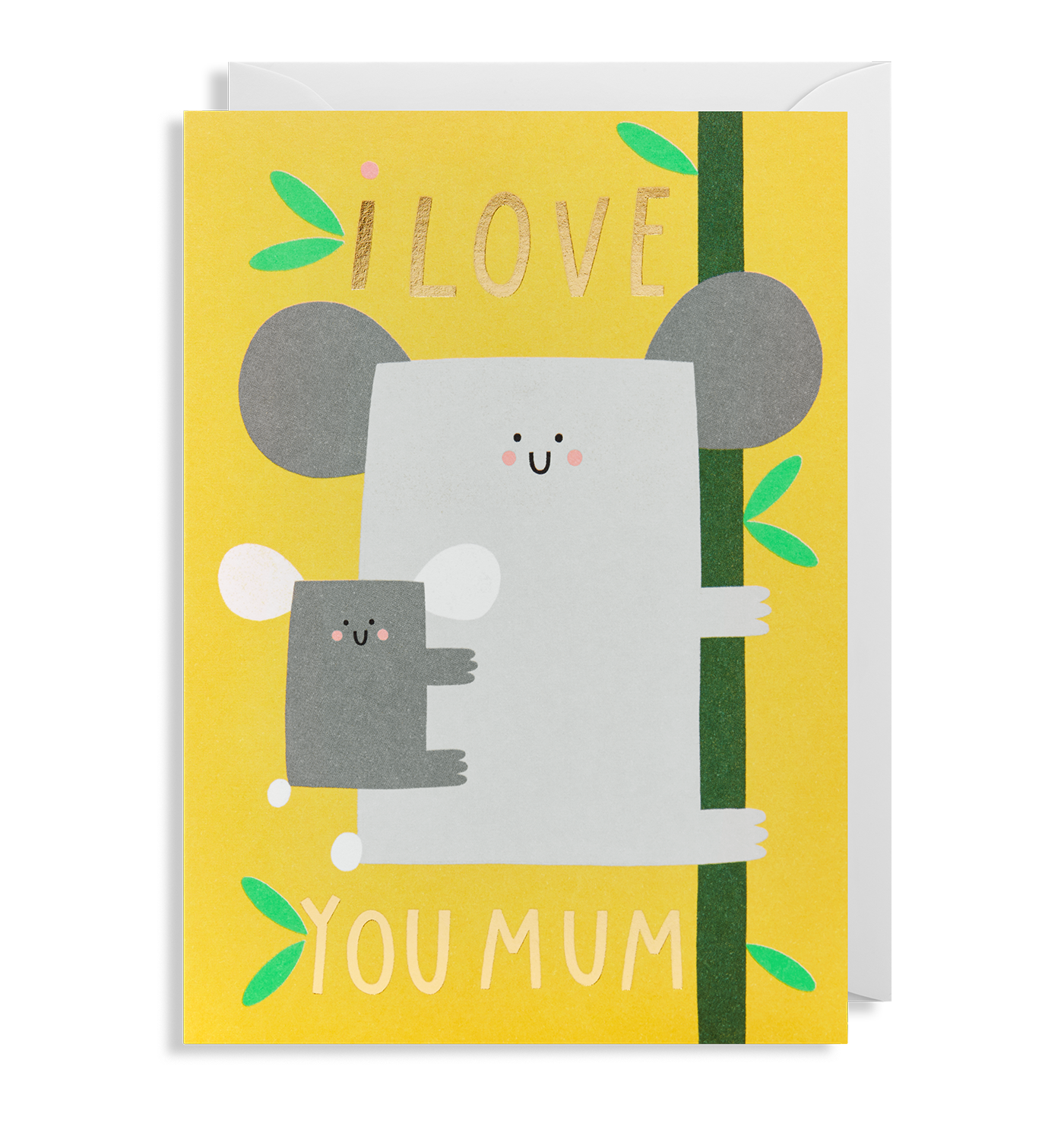 I Love You Mum Card