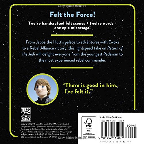 Star Wars Epic Yarns Return Of The Jedi Book