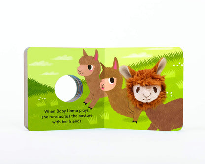 Finger Puppet Book Baby Llama