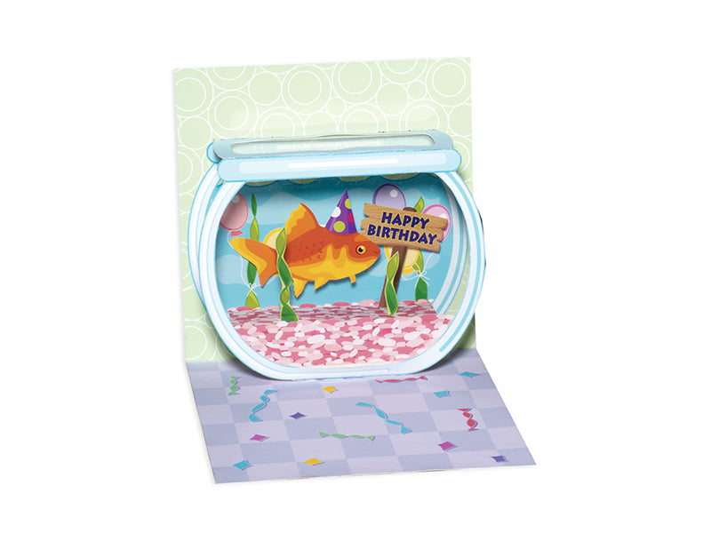 Pop-up Goldfish Card