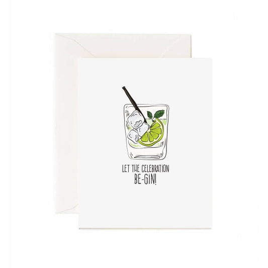 Let The Celebration Be-gin Card