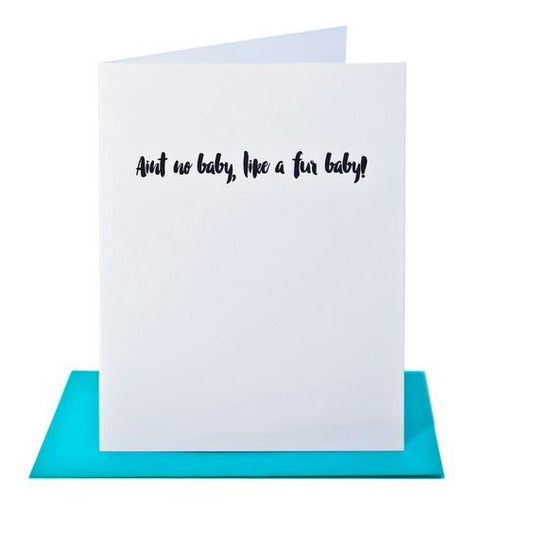 Fur Baby Card