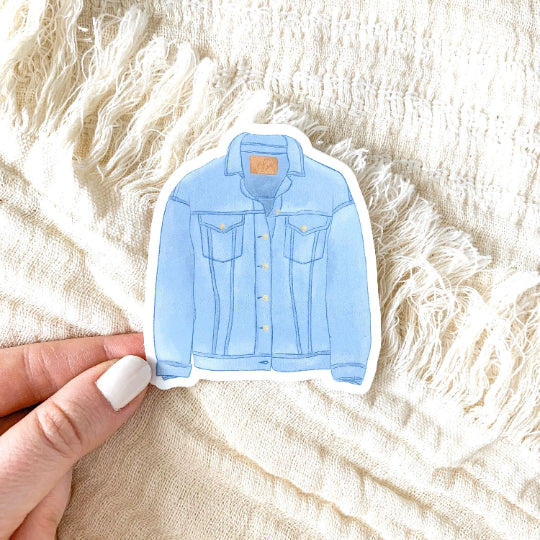 S37 Jean Jacket Sticker