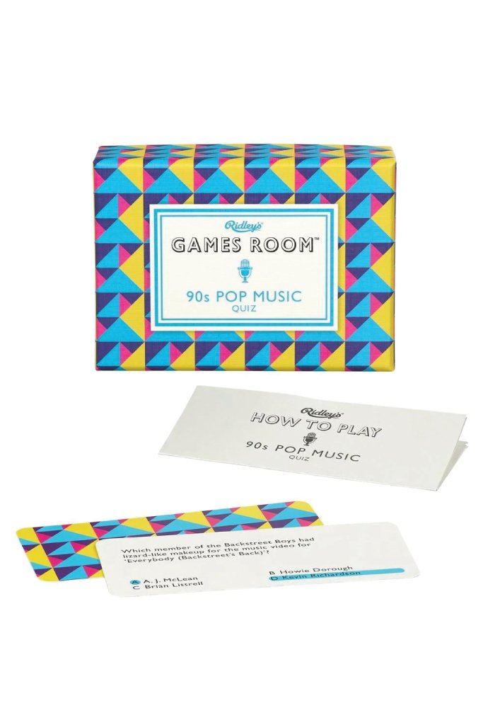 90's Pop Music Game Quiz