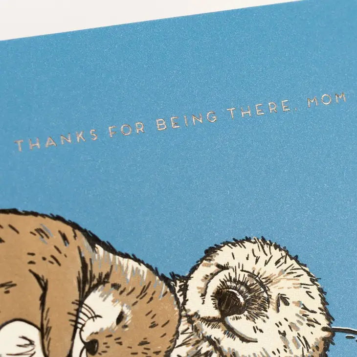 Mom Otter Card