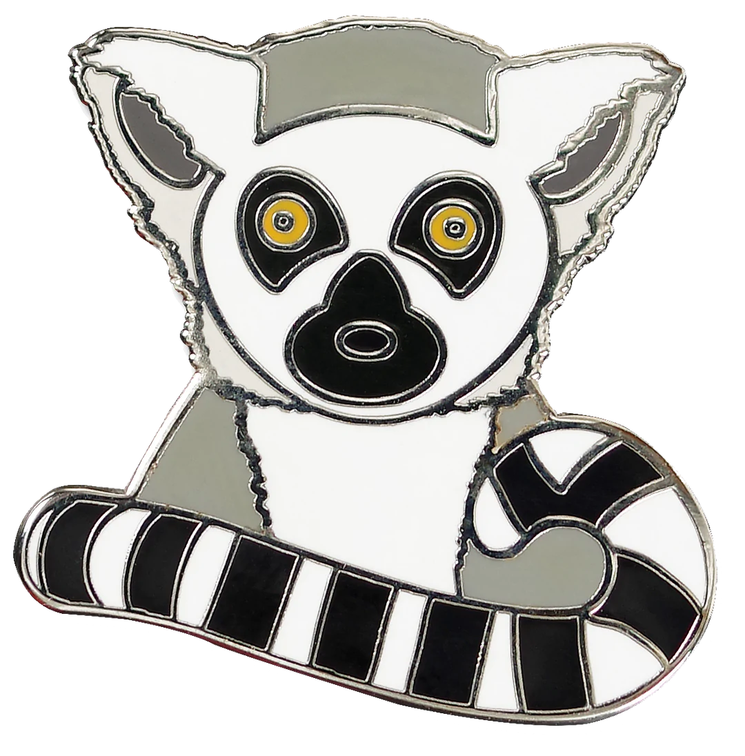 @B9 Lemur Enamel Pin