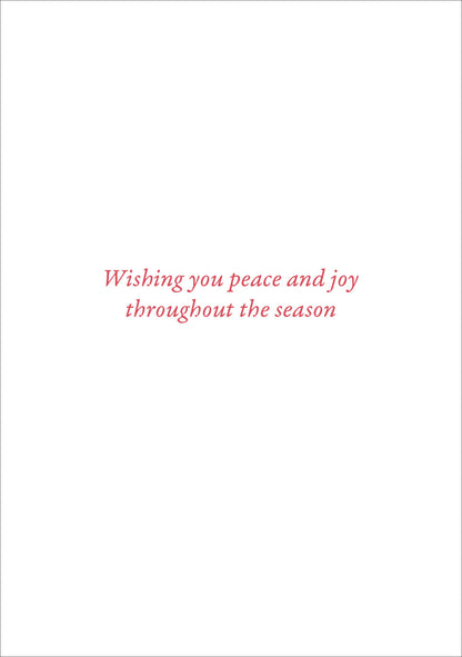 Spirit Of Peace Holiday Half Boxed Cards