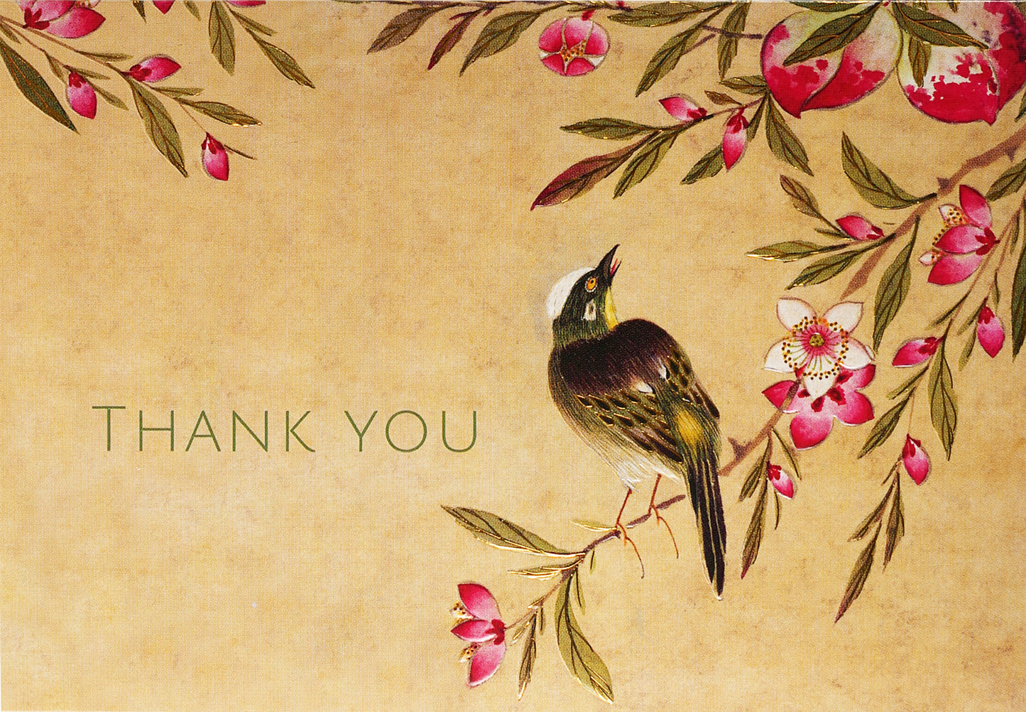 Peach Blossoms Thank You Boxed Cards