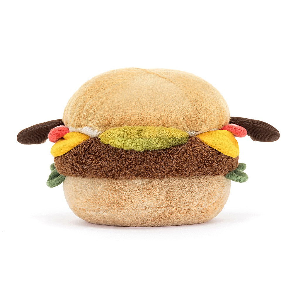 Amuseable Burger Plush Toy