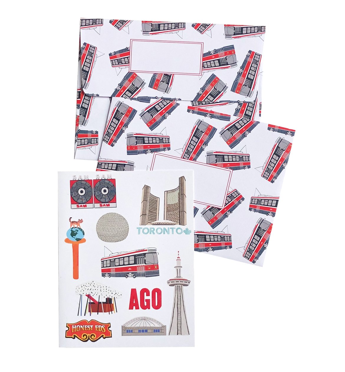 Toronto Cityscape Card
