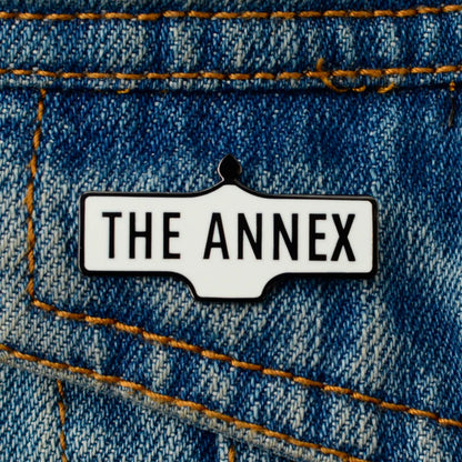 Street Sign Enamel Pins