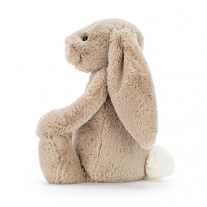 Bashful Beige Bunny Plush Toy