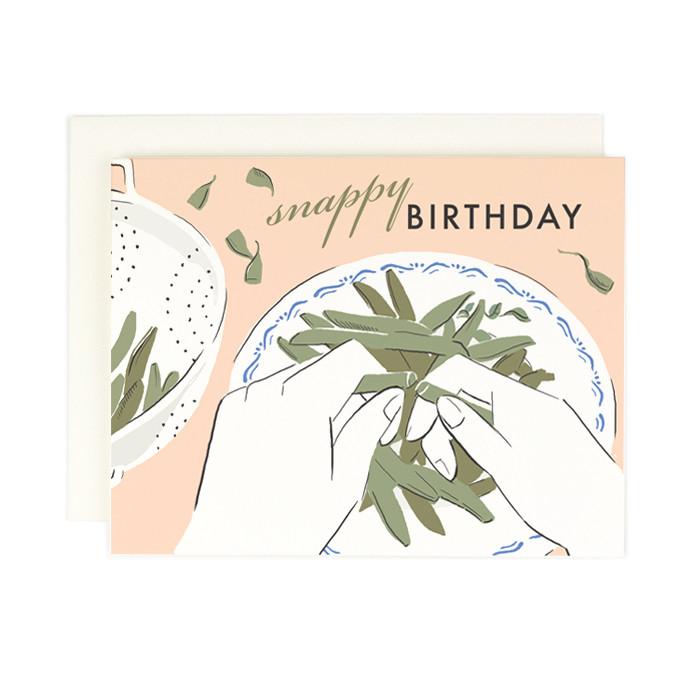 Snappy Birthday Card