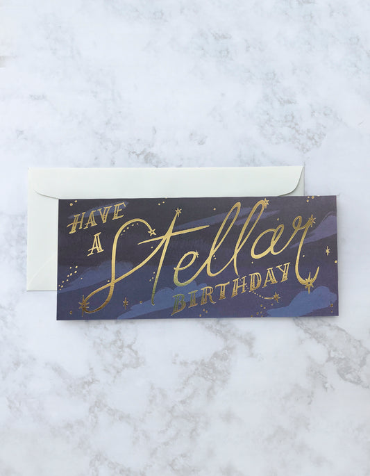 Stellar Birthday Card