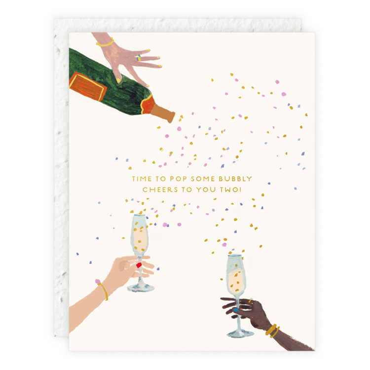 Pop Some Bubbly Card