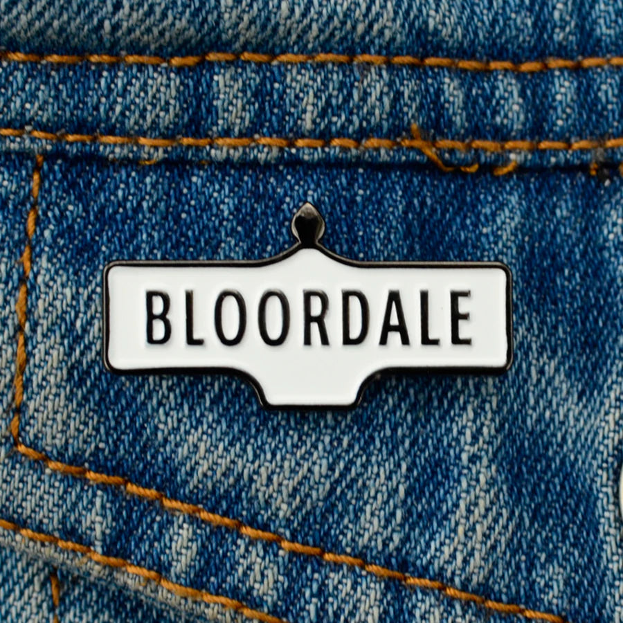 Street Sign Enamel Pins