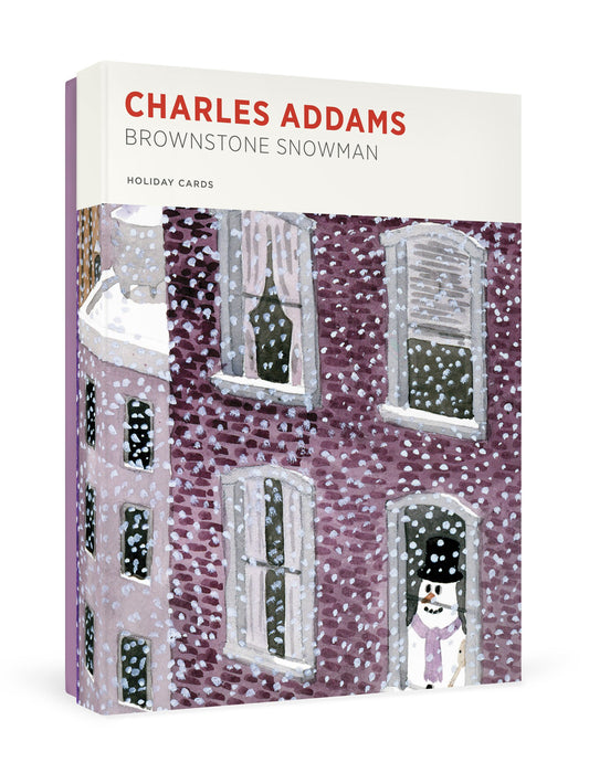 Charles Addams Brownstone Snowman Holiday Boxed Cards
