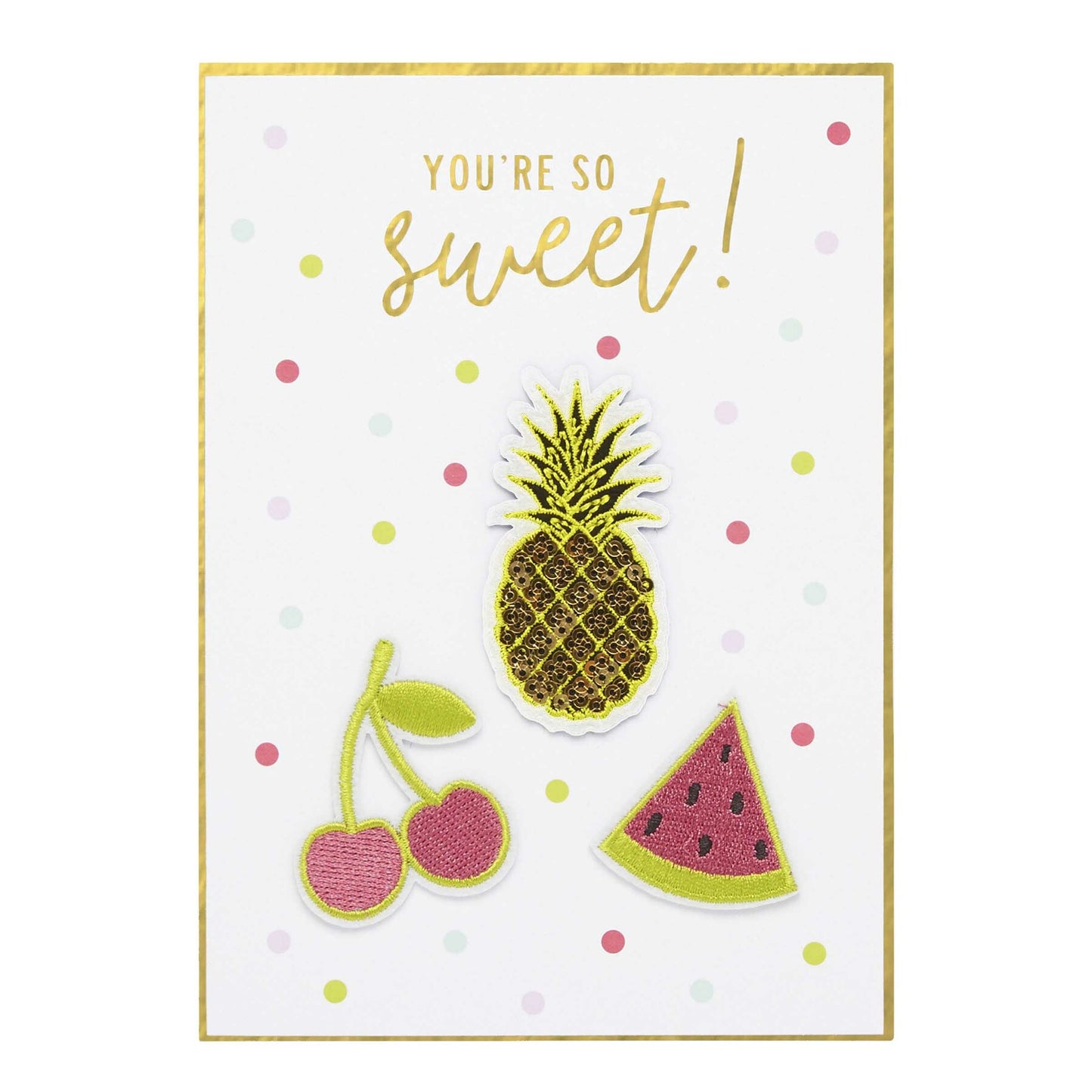 Fruit Patches Giftable Stationary Card