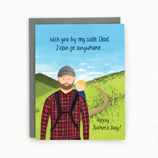 Dad Hiking Card