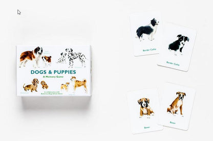 Dogs & Puppies Memory Game