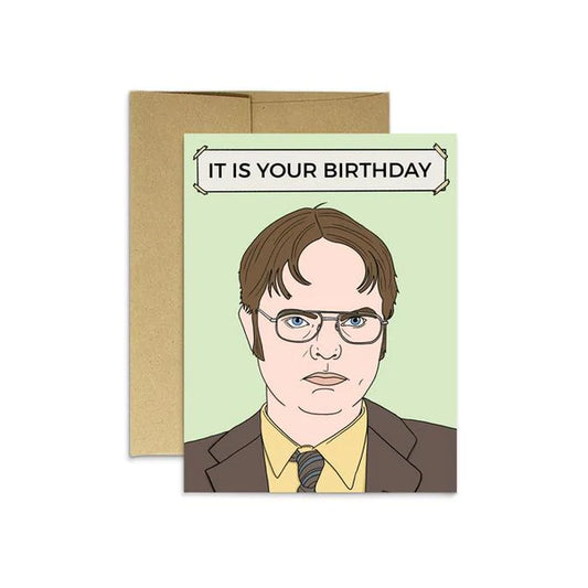 Dwight Birthday Card