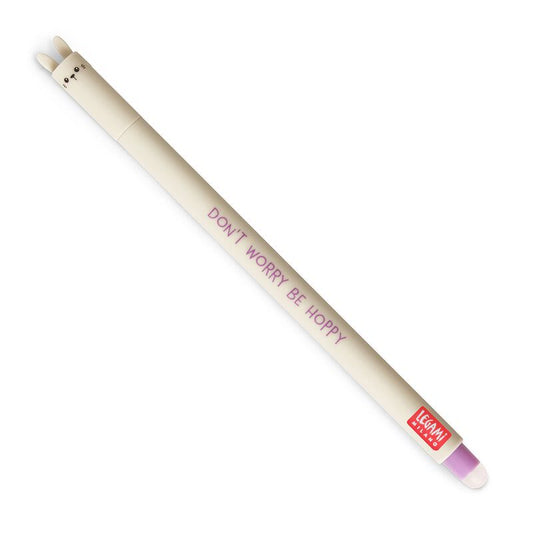 Animal Head Erasable Pen - Bunny