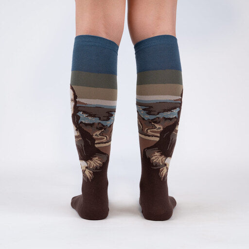 Knee High Funky The Mona Lisa Socks