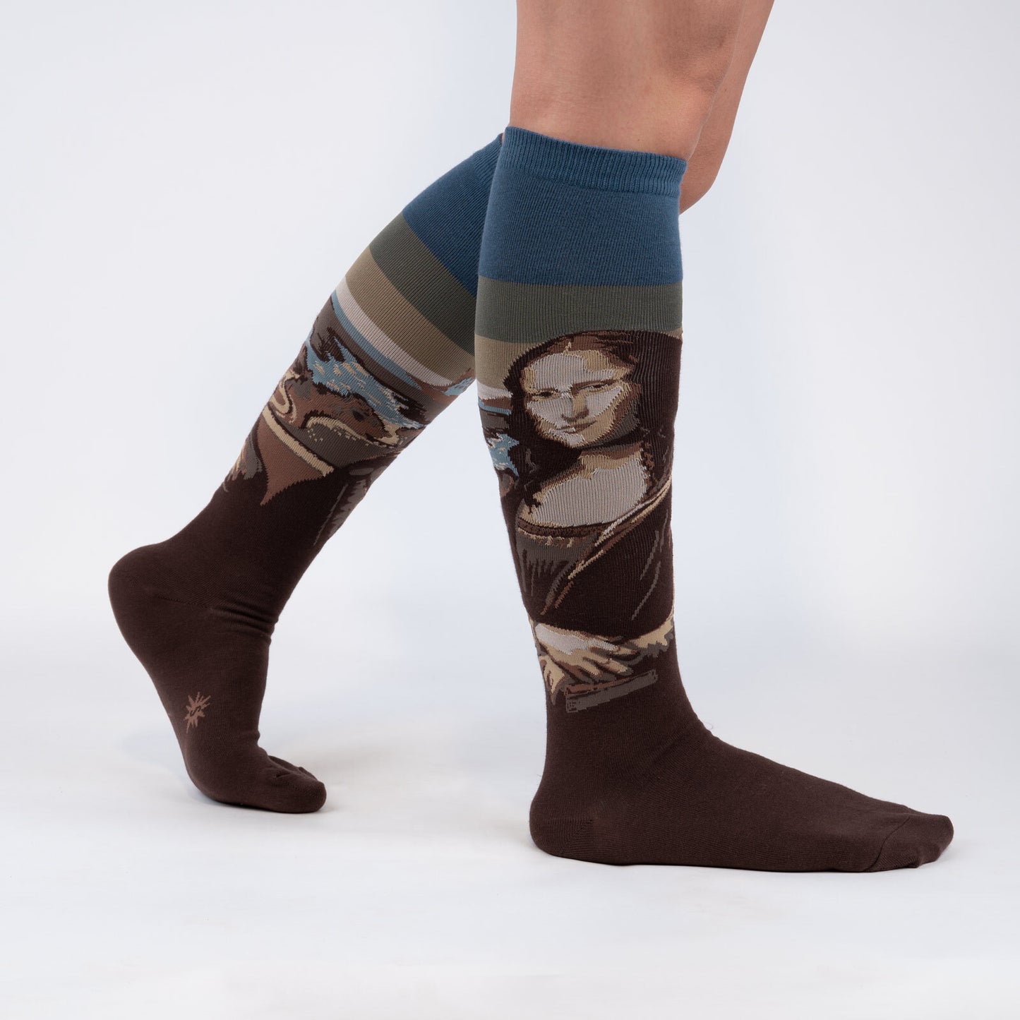 Knee High Funky The Mona Lisa Socks