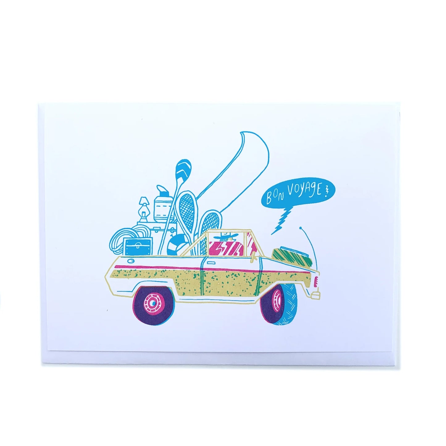 Bon Voyage Car Card