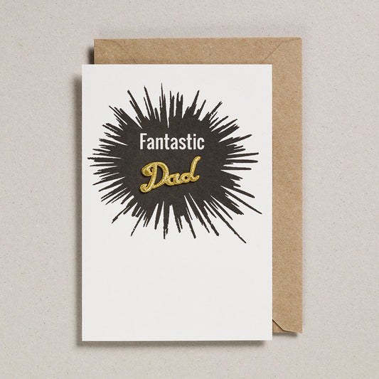 Word Fantastic Dad Card