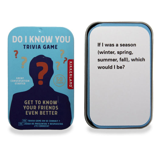 Do I Know You Trivia Game