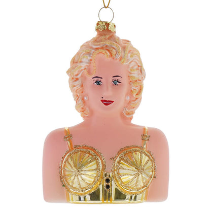 Madonna Glass Ornament