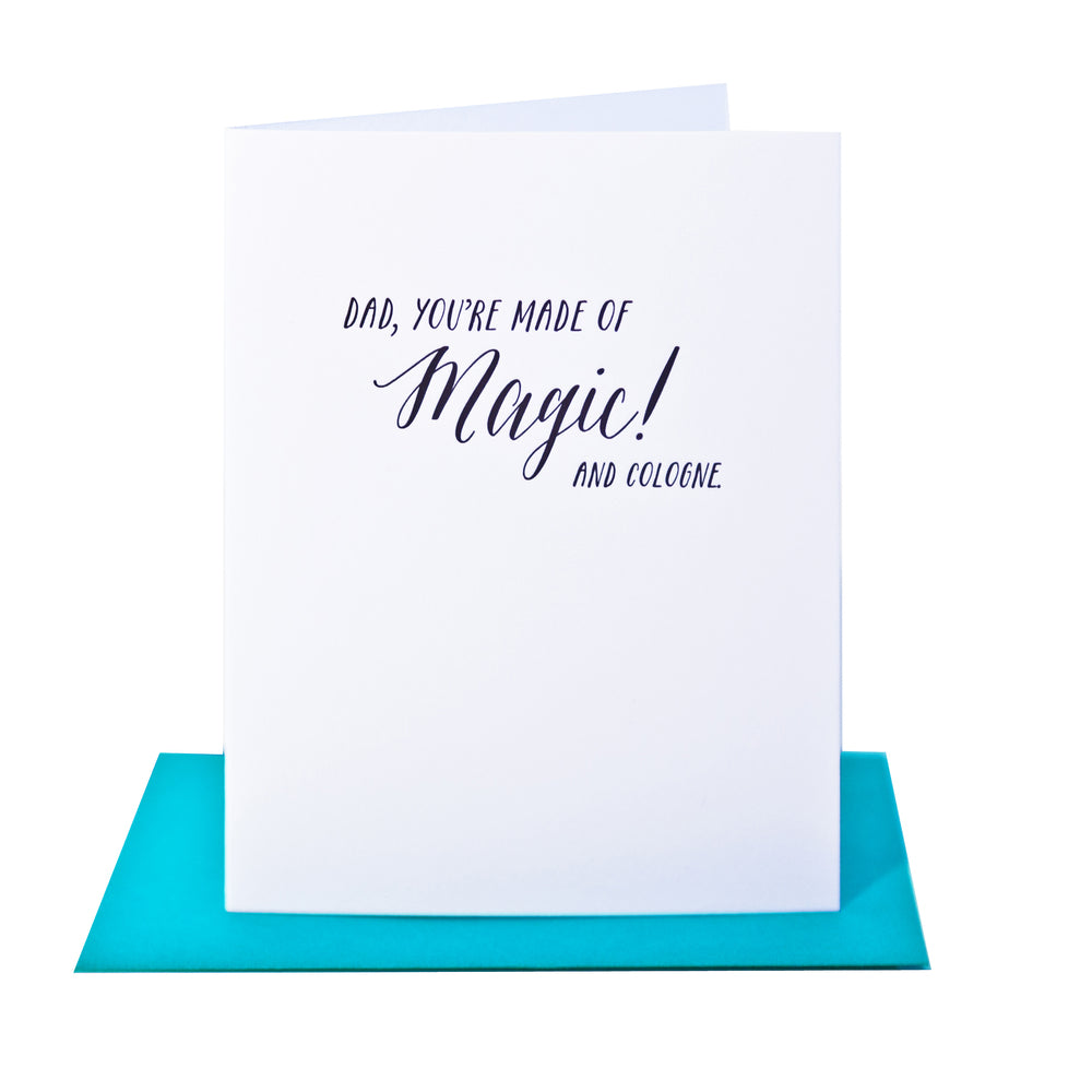 Magic And Cologne Card