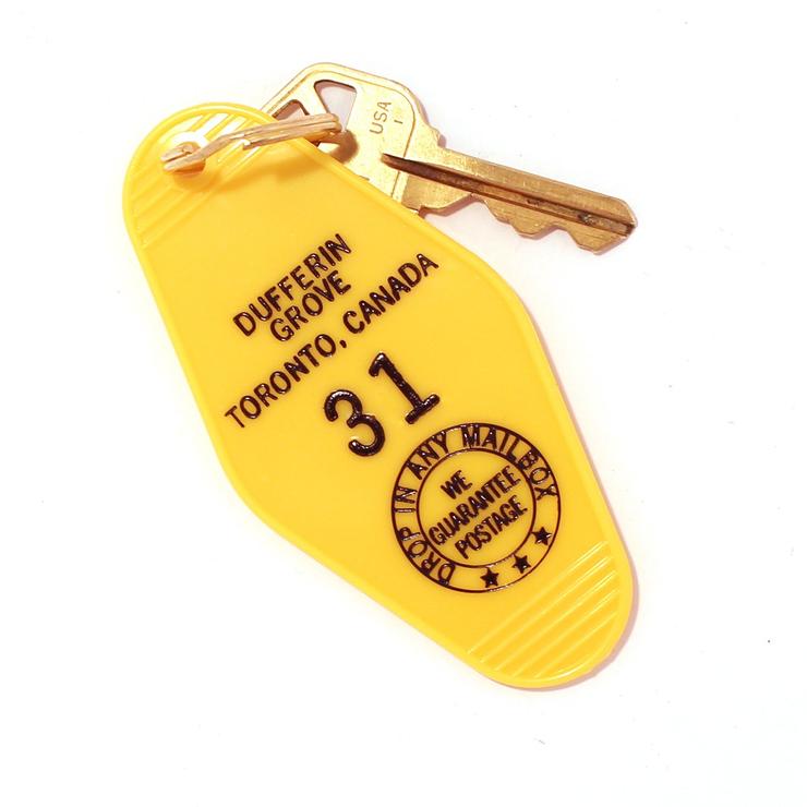 Dufferin Grove Keychain