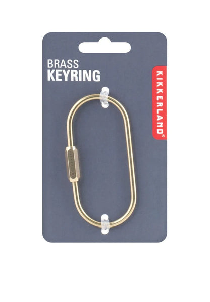 Brass Key Ring